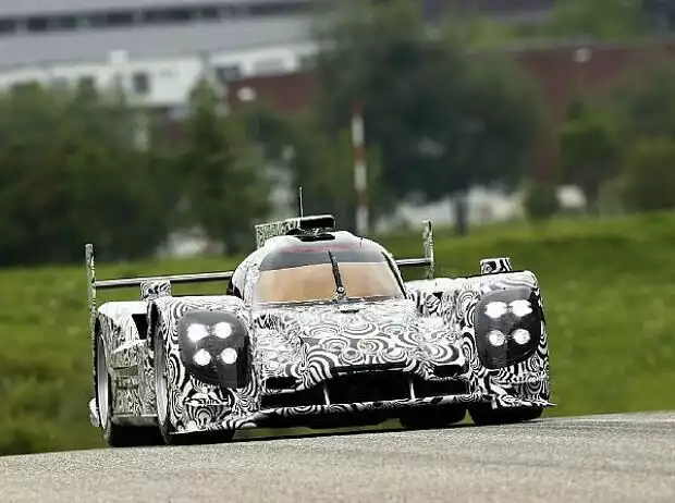 Porsche LMP1 Bernhard Dumas Titel-Bild zur News: Porsche LMP1 Bernhard Dumas