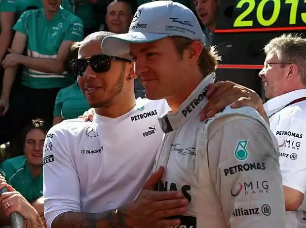 Lewis Hamilton, Nico Rosberg Titel-Bild zur News: Lewis Hamilton, Nico Rosberg
