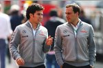 Sergio Perez und Gary Paffett (McLaren)