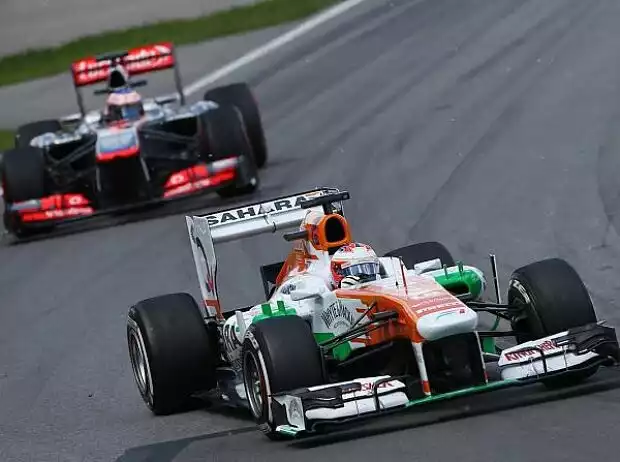 Paul di Resta, Jenson Button Titel-Bild zur News: Paul di Resta, Jenson Button