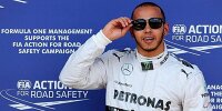Bild zum Inhalt: Mercedes: Pole für Hamilton - Patzer bei Rosberg