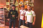 Cal Crutchlow, Stefan Bradl und Alvaro Bautista