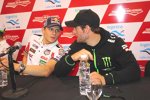  Stefan Bradl und Cal Crutchlow bei einer Pressekonferenz