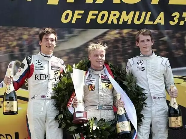Alex Lynn, Felix Rosenqvist, Emil Bernstorff Titel-Bild zur News: Alex Lynn, Felix Rosenqvist, Emil Bernstorff