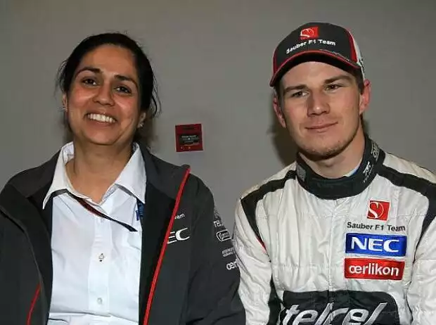 Titel-Bild zur News: Nico Hülkenberg, Monisha Kaltenborn