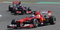 Bild zum Inhalt: Alonso: Ferrari-Strategie nur teilweise aufgegangen