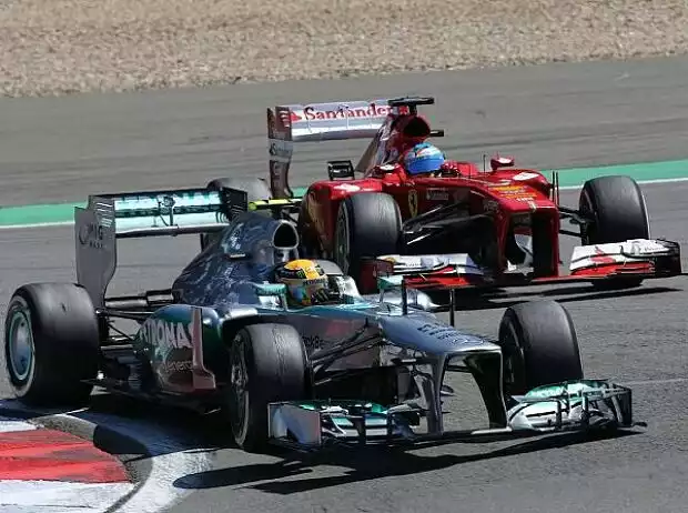 Lewis Hamilton, Fernando Alonso Titel-Bild zur News: Lewis Hamilton, Fernando Alonso