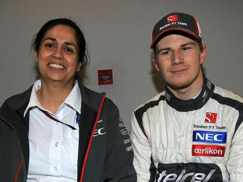 Nico Hülkenberg, Monisha Kaltenborn