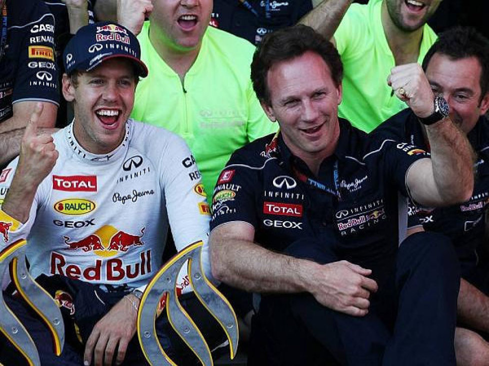 Sebastian Vettel, Christian Horner