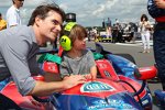 Jeff Gordon und Sohn Leo als IndyCar-Gäste