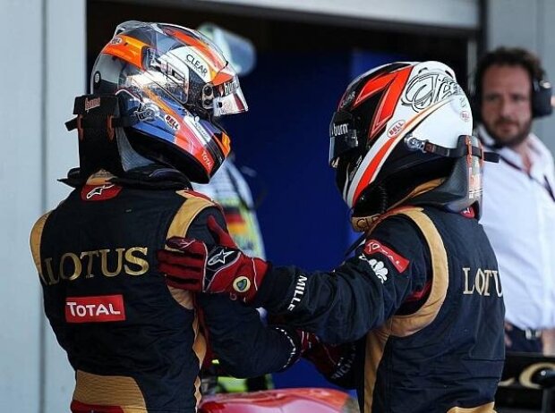 Romain Grosjean, Kimi Räikkönen Romain Grosjean, Kimi Räikkönen