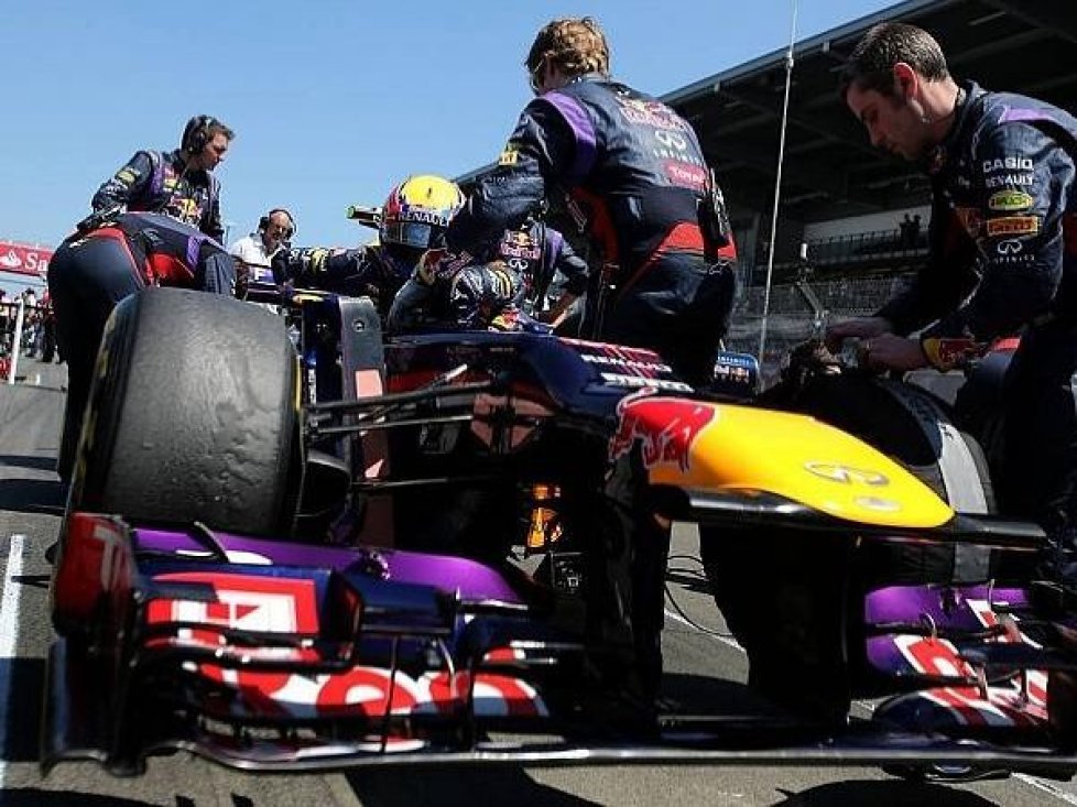 Mark Webber, Staraufstellung