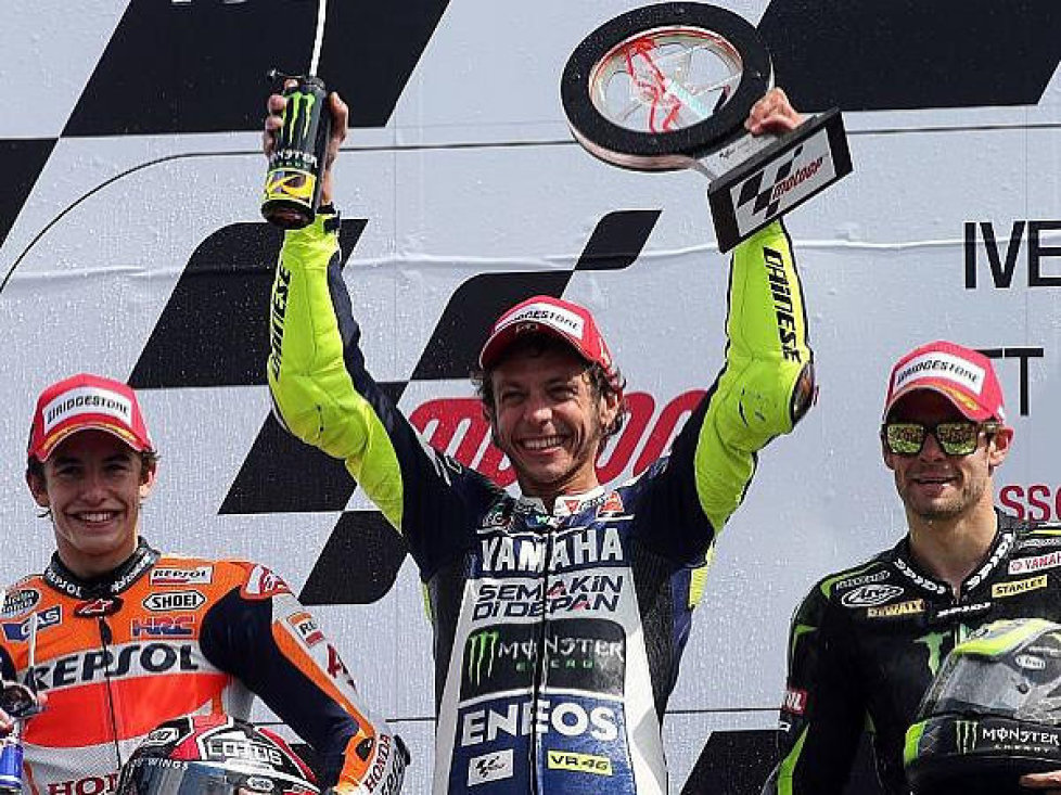 Marc Marquez, Valentino Rossi, Cal Crutchlow