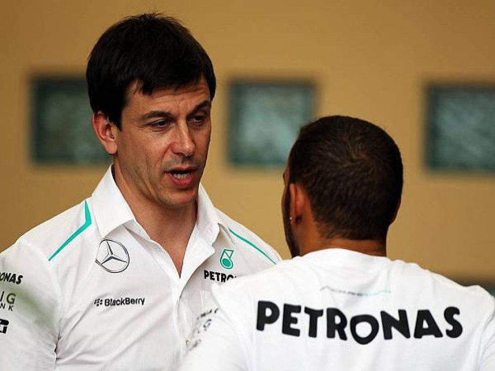Toto Wolff, Lewis Hamilton