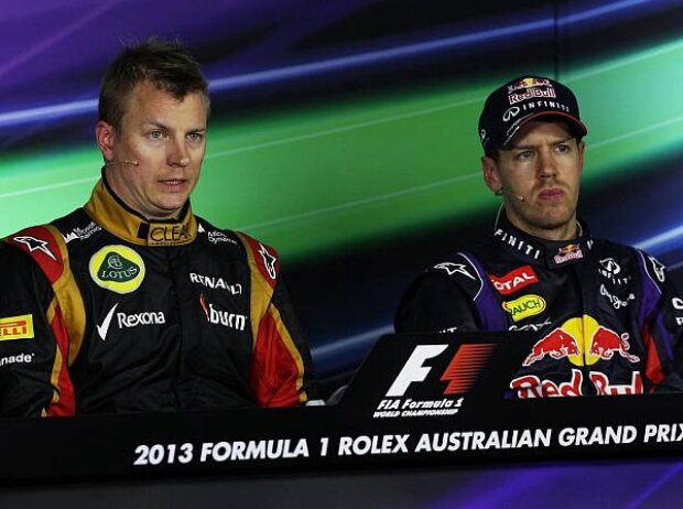 Sebastian Vettel, Kimi Räikkönen