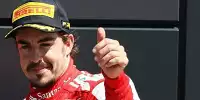 Bild zum Inhalt: Alonso: "Bin zufrieden mit meinen Leistungen, das allein zählt"