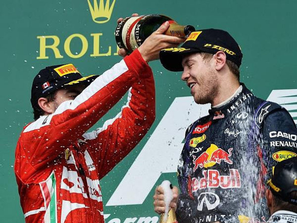 Fernando Alonso, Sebastian Vettel