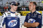 Brad Keselowski und Crewchief Paul Wolfe (Penske) 