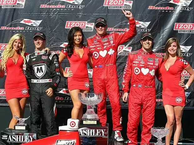 IndyCar Podium Toronto Titel-Bild zur News: IndyCar Podium Toronto