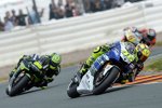 Valentino Rossi vor Cal Crutchlow 