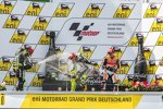 Cal Crutchlow, Valentino Rossi und Marc Marquez 