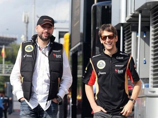 Titel-Bild zur News: Romain Grosjean, Gerard Lopez