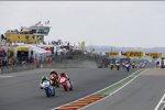 Pol Espargaro vor Simone Corsi und  Jordi Torres 