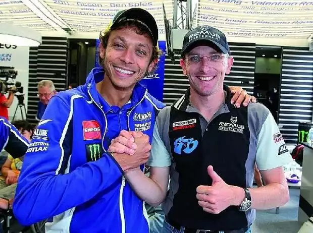 Valentino Rossi, Martin Bauer Titel-Bild zur News: Valentino Rossi, Martin Bauer