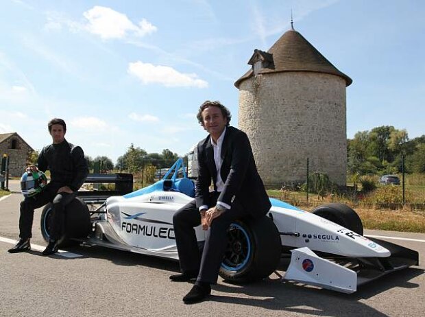 Lucas di Grassi und Alejandro Agag