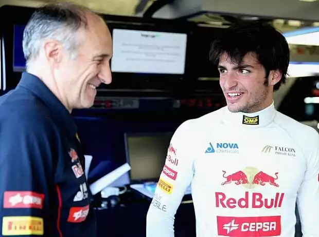 Carlos Sainz Jun., Franz Tost Titel-Bild zur News: Carlos Sainz Jun., Franz Tost
