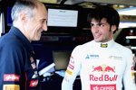 Carlos Sainz Jun. und Franz Tost (Toro Rosso)