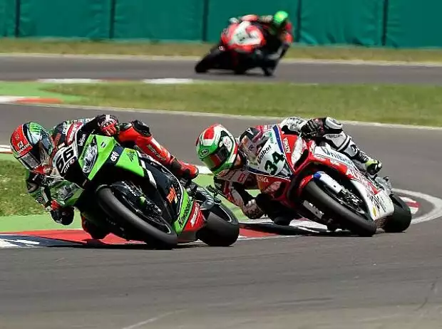 Tom Sykes, Davide Giugliano Titel-Bild zur News: Tom Sykes, Davide Giugliano