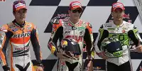 Bild zum Inhalt: Bradl jubelt: "Ein tolles Gefühl"