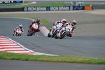 Jonathan Rea vor Leon Haslam (Honda) 