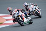 Jonathan Rea vor Leon Haslam (Honda) 