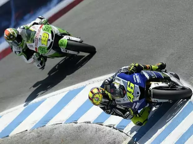 Alvaro Bautista, Valentino Rossi Titel-Bild zur News: Alvaro Bautista, Valentino Rossi