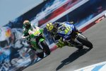 Valentino Rossi vor Alvaro Bautista 