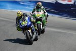 Valentino Rossi vor Alvaro Bautista 