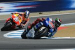 Jorge Lorenzo vor Daniel Pedrosa 