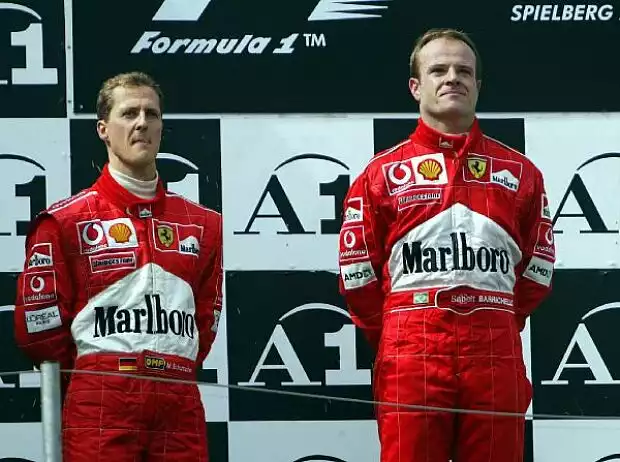 Michael Schumacher, Rubens Barrichello Titel-Bild zur News: Michael Schumacher, Rubens Barrichello