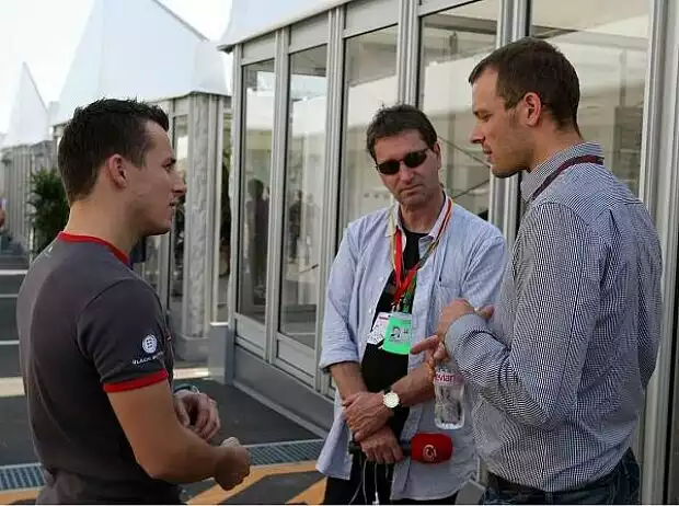 Christian Klien und Alexander Wurz Titel-Bild zur News: Christian Klien und Alexander Wurz