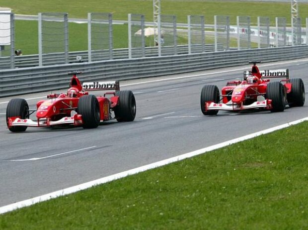 Rubens Barrichello, Michael Schumacher