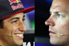 Eiskalt genießen: Raikkönen, Ricciardo und das Siegerbier