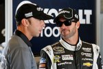 Jimmie Johnson und Crewchief Chad Knaus