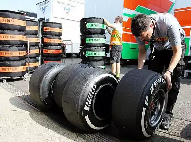 Titel-Bild zur News: Pirelli-Reifen