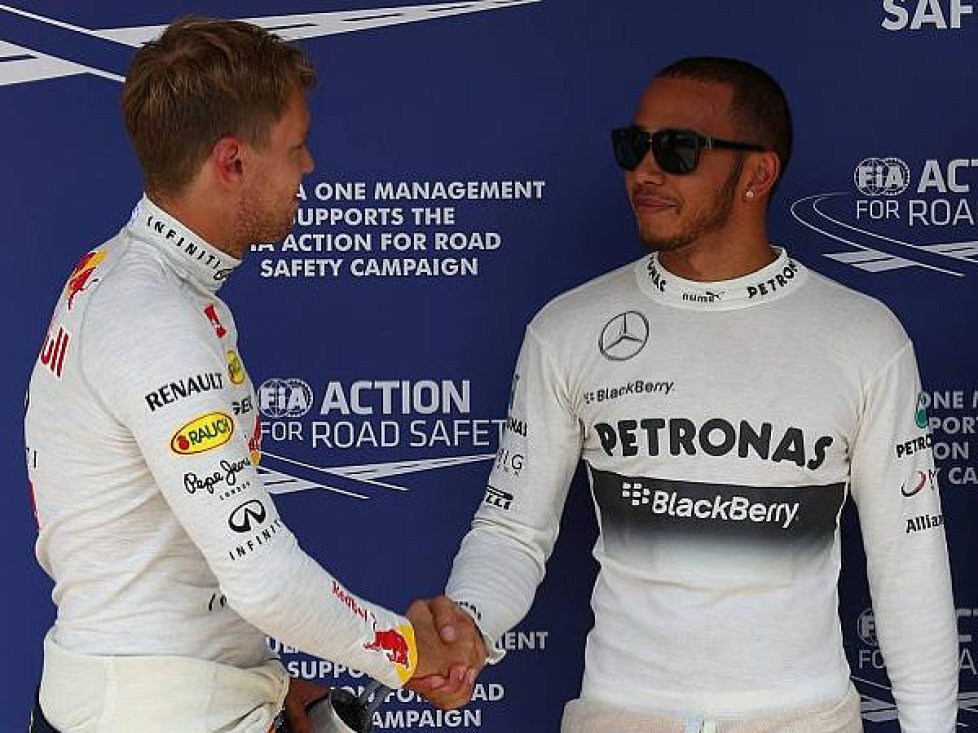 Sebastian Vettel, Romain Grosjean