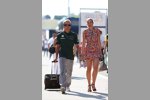 Heikki Kovalainen (Caterham) mit Freundin Catherine Hyde