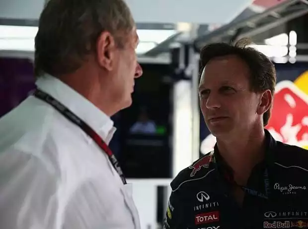 Christian Horner, Helmut Marko Titel-Bild zur News: Christian Horner, Helmut Marko
