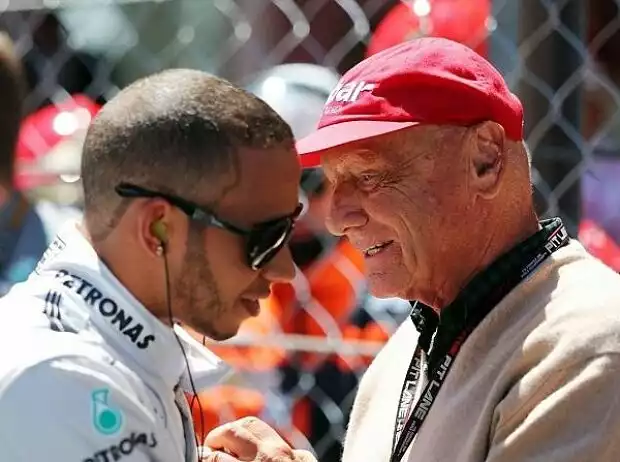 Lewis Hamilton, Niki Lauda Titel-Bild zur News: Lewis Hamilton, Niki Lauda