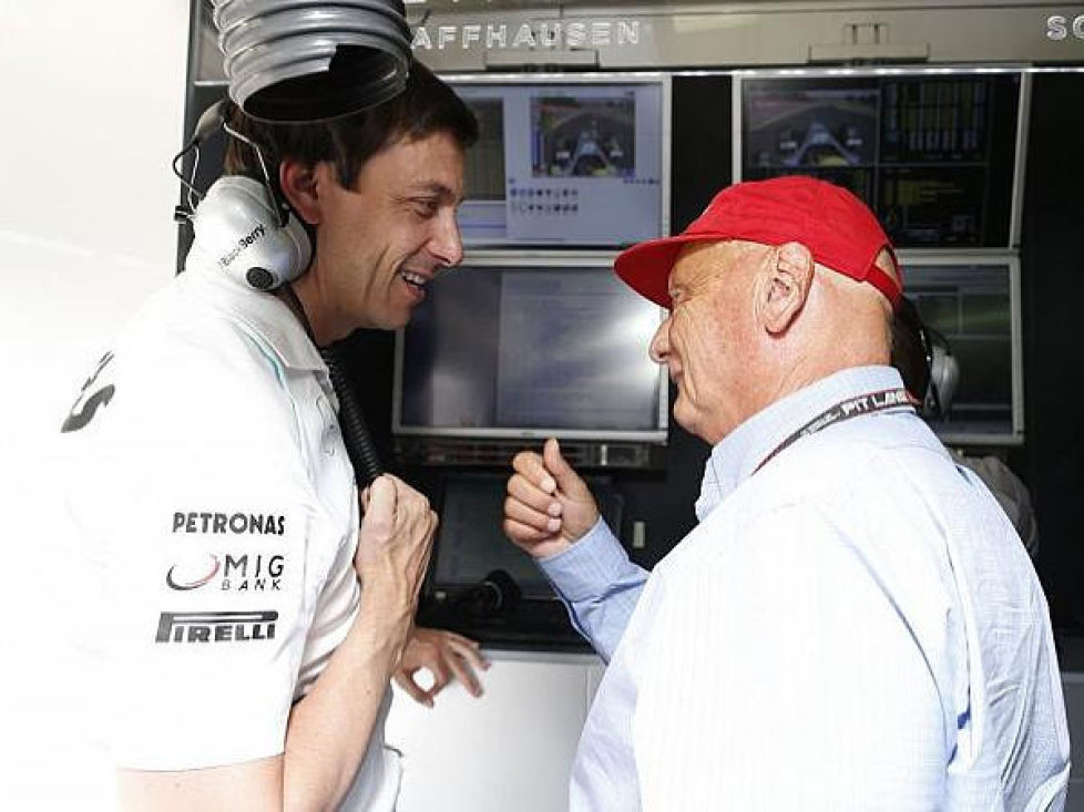 Toto Wolff, Niki Lauda